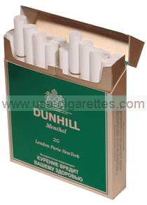 Dunhill Menthol New York box cigarettes